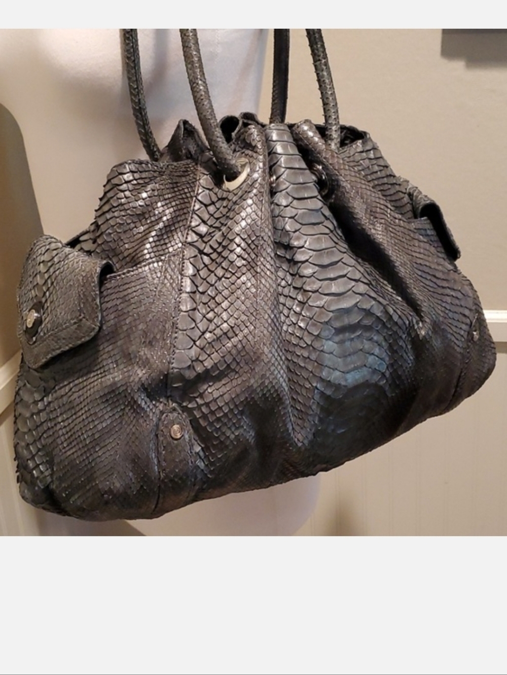 Real Python Chiocciola "Savannah" bag